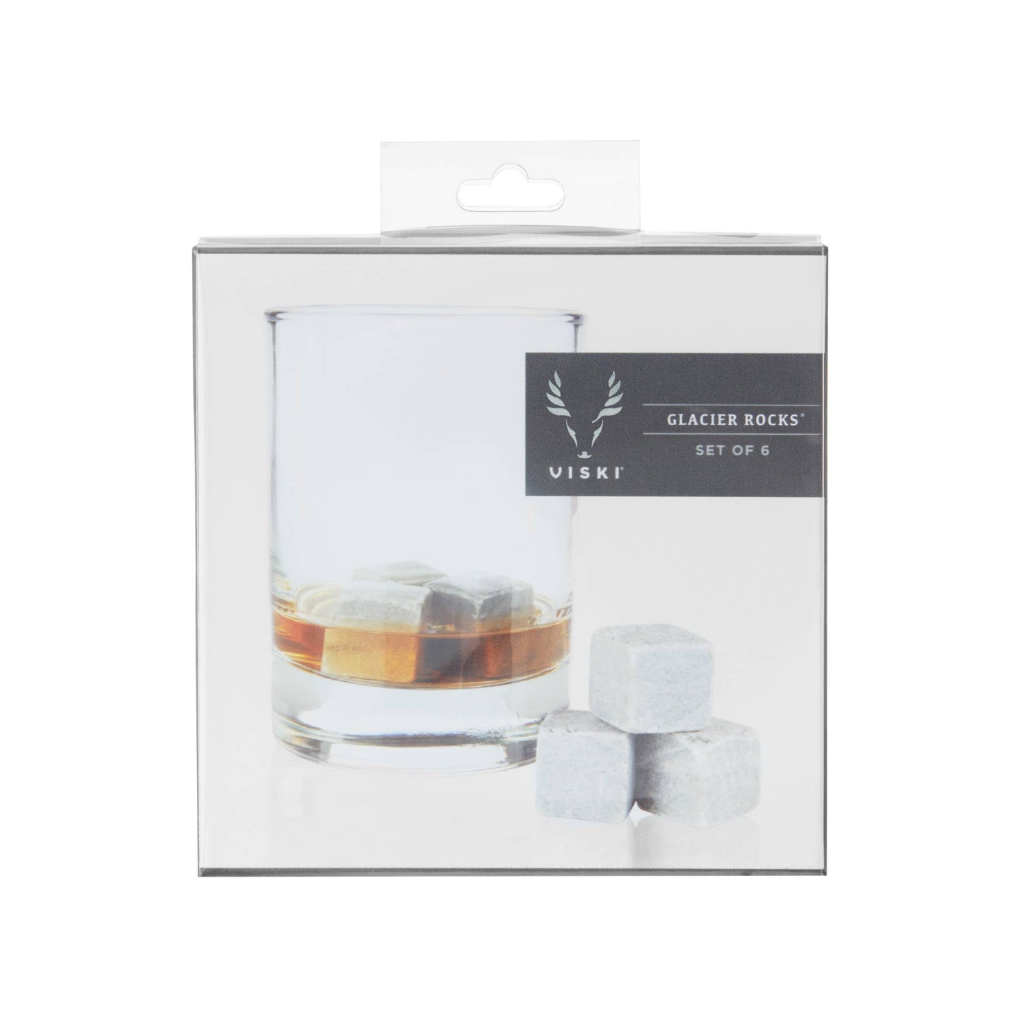 Glacier Rocks® Small Soapstone Whiskey Cubes - Set of 6