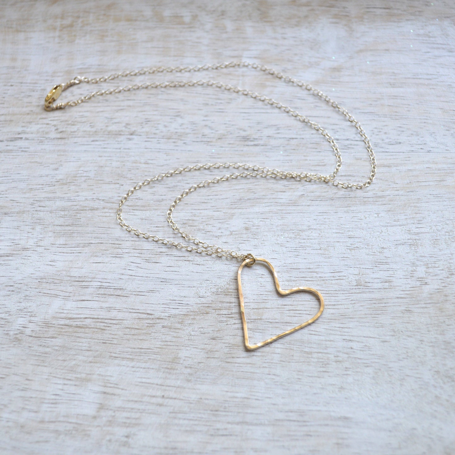 Floating Heart Necklace